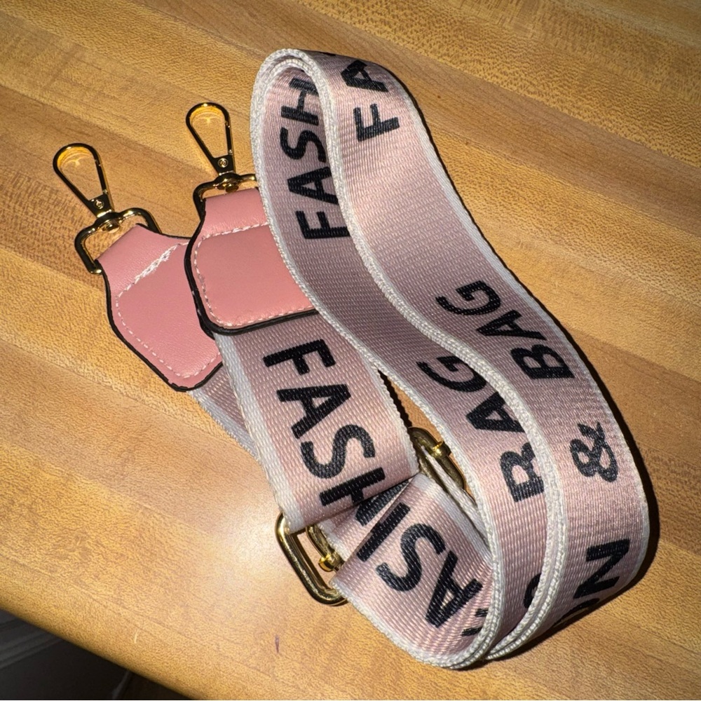 Pink & cream color block mini crossbody - Picture 13 of 15
